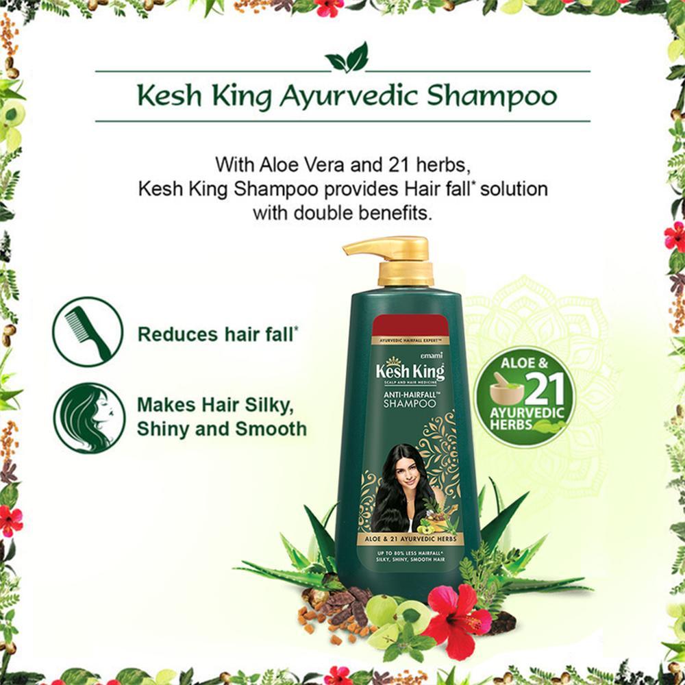 Kesh King Ayurvedic Anti Hairfall Shampoo 600 ml