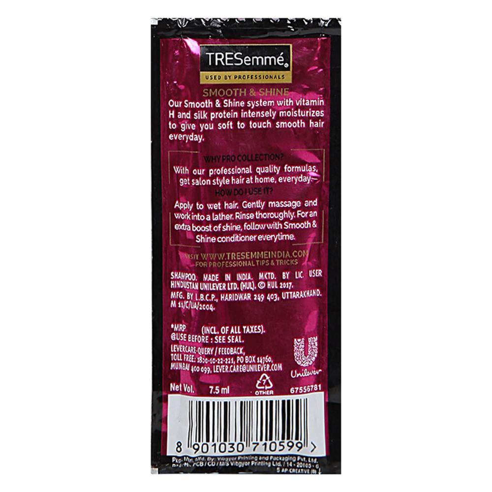 Tresemme Smooth & Shine Hair Shampoo 15 N (7 ml Each) (Pack of 2)