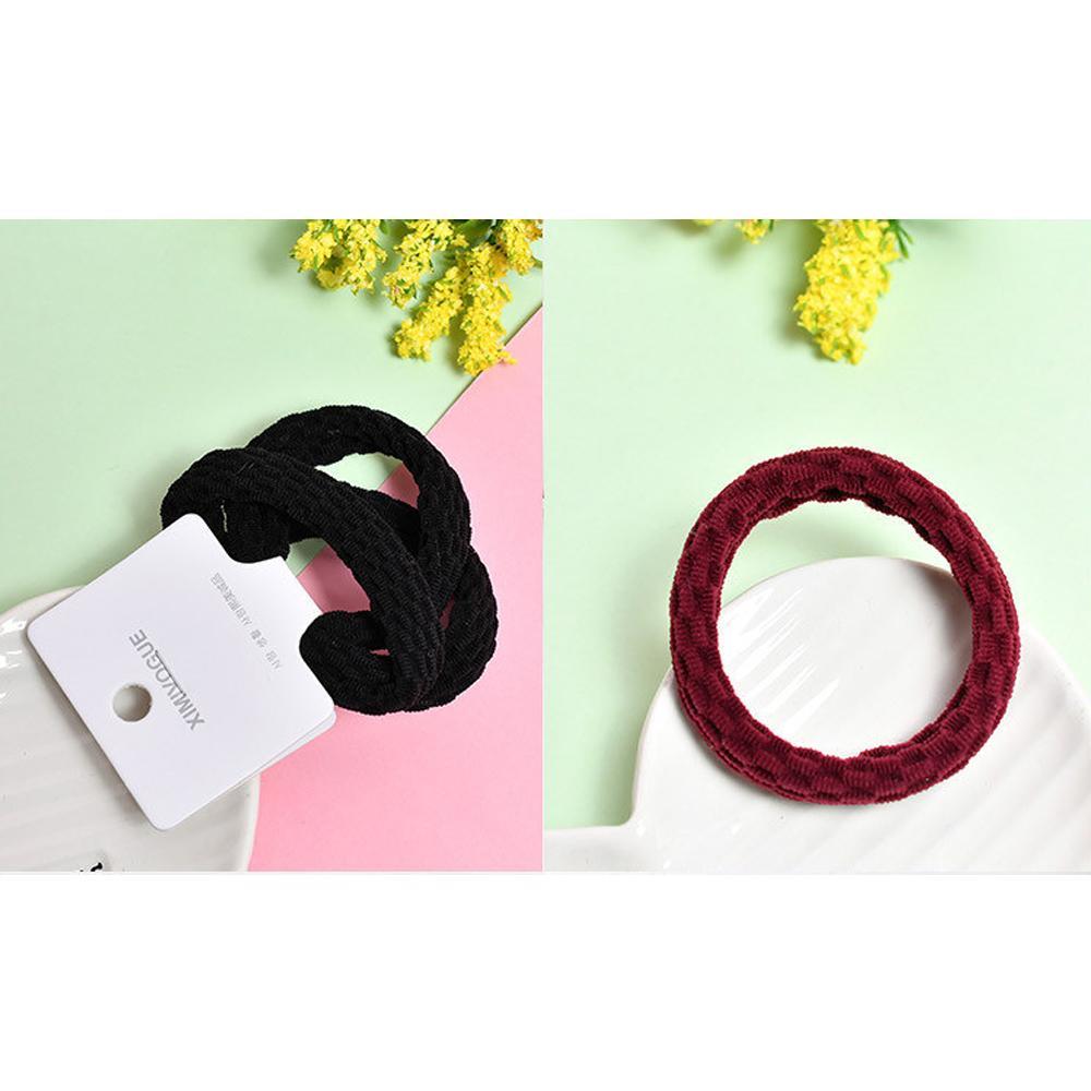 XIMI VOGUE™ All-match Towelling Hair Rope(3 Pcs) (Pack of 2)