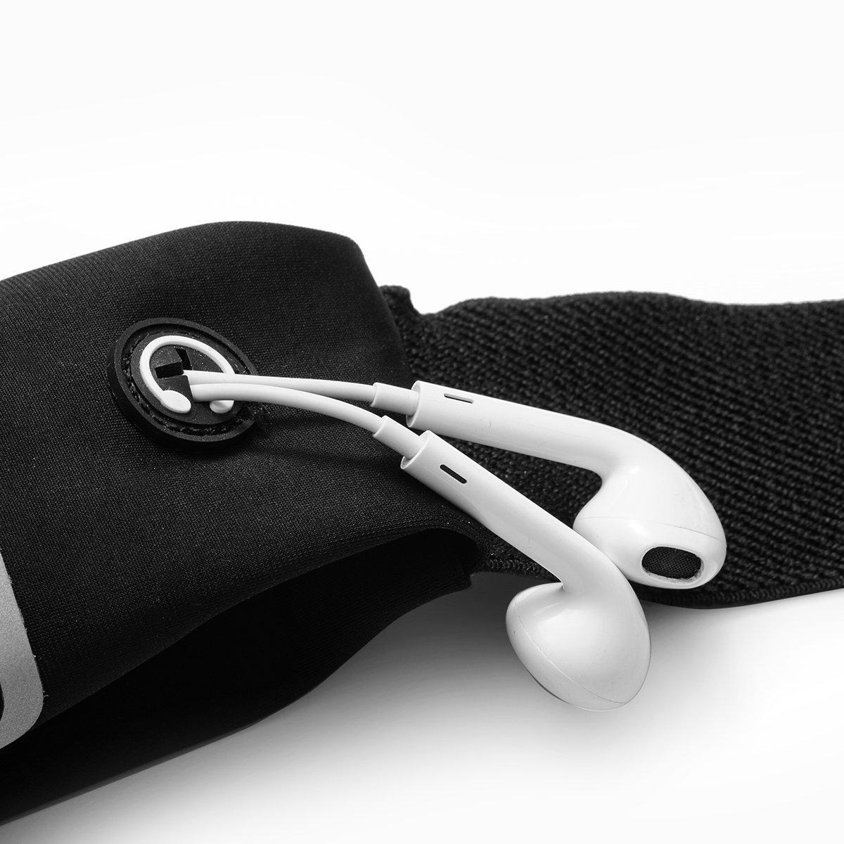 Lention Premium Single Pocket Sport Waist Bag with Touch Phone Screen Function 5.5 inch for Apple iP