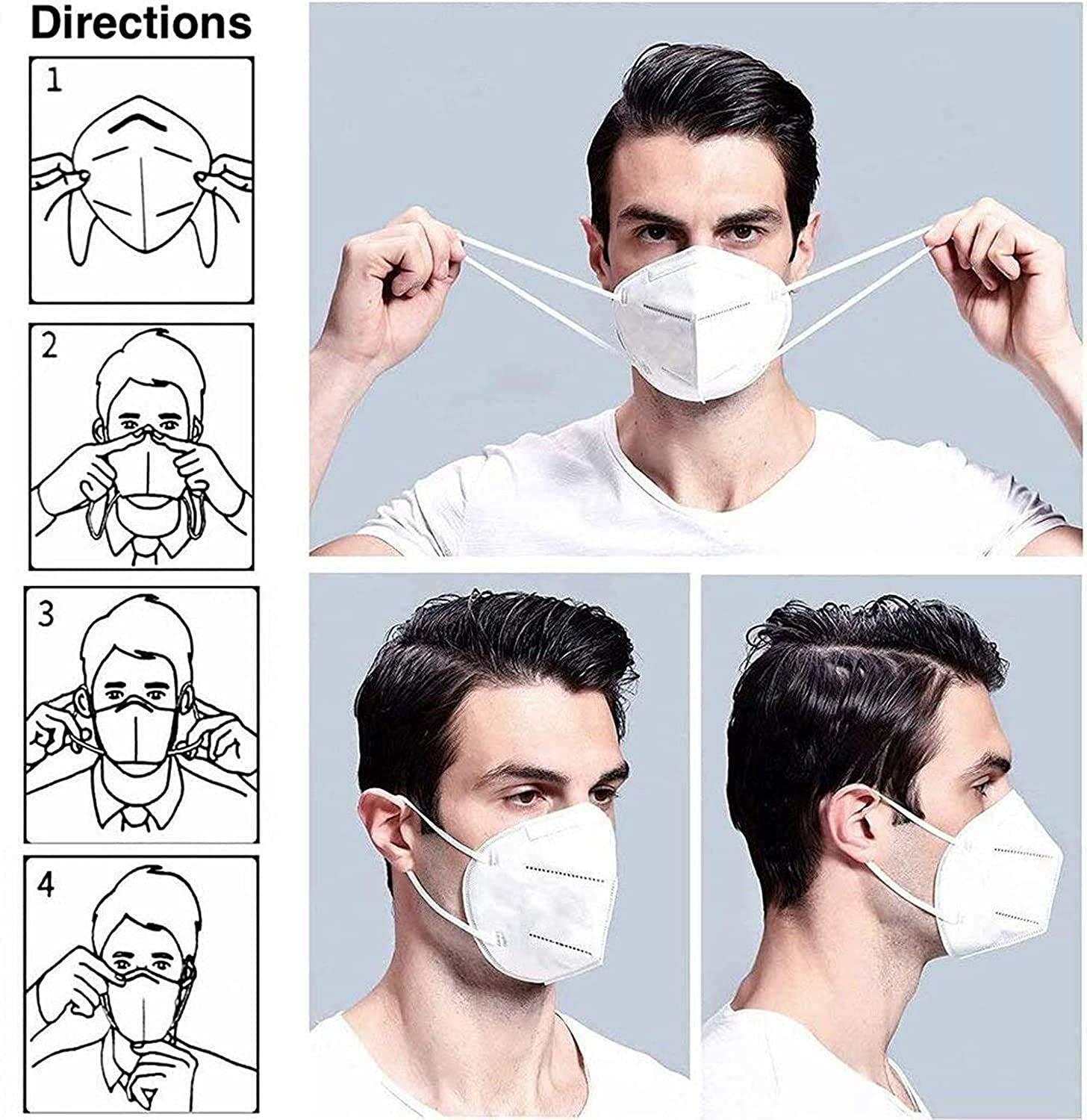 N95 Masks - 10Pcs