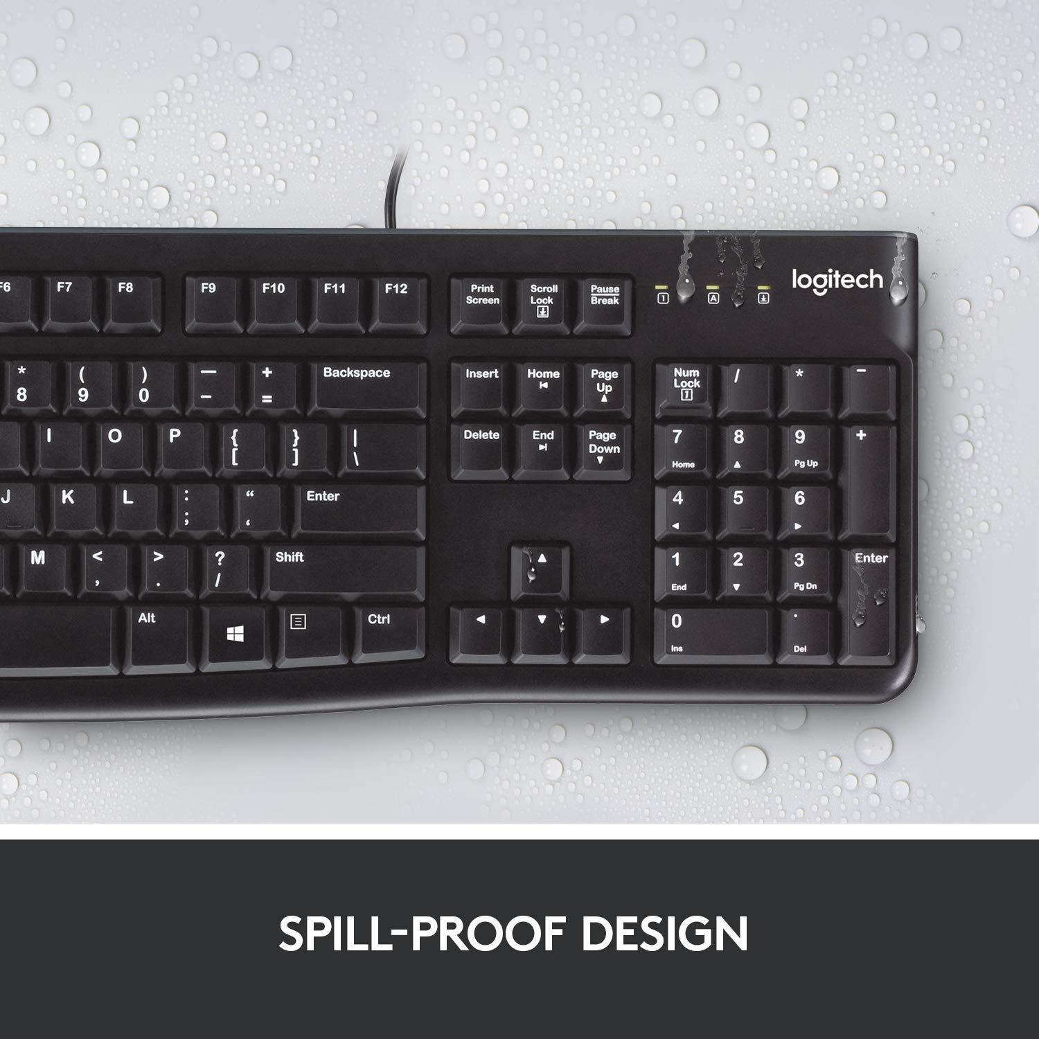 Logitech Mk 120 Wired Combo