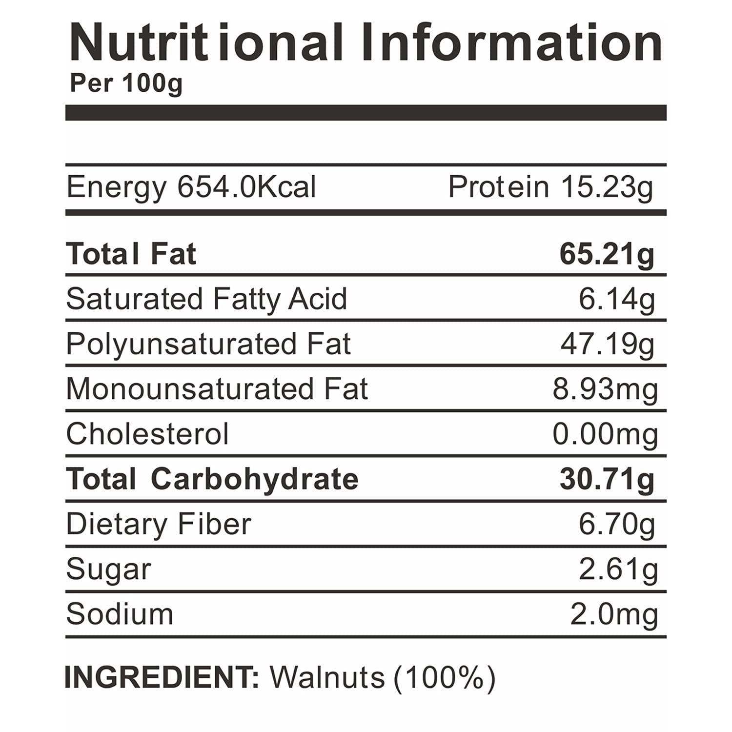 Gaia & Garden California Inshell Walnut 500g - Sabut Akhort (Pack of 2)