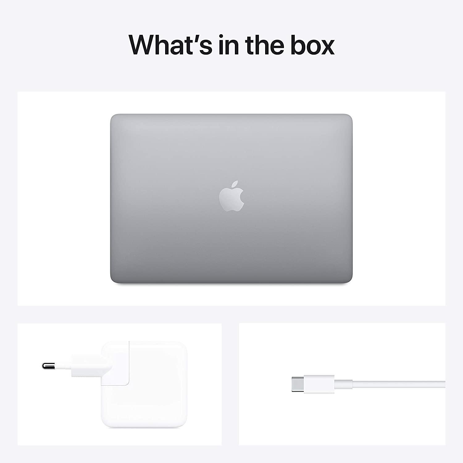 Apple MacBook Pro (13", Apple M1 chip with 8‑core CPU and 8‑core GPU, 8GB RAM, 256GB SSD) - Space Grey