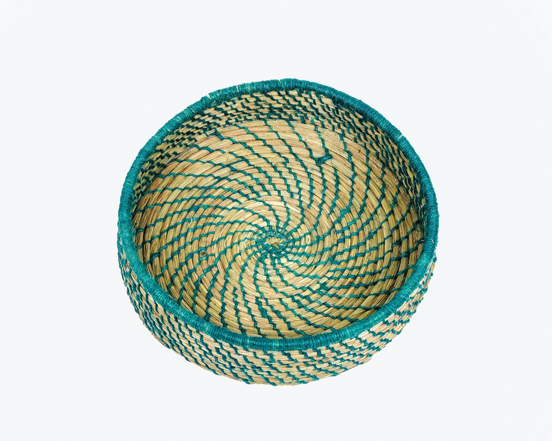 Handmade Braided SABAII GRASS ROUND MULTI- UTILITY BASKET(Set of 3)