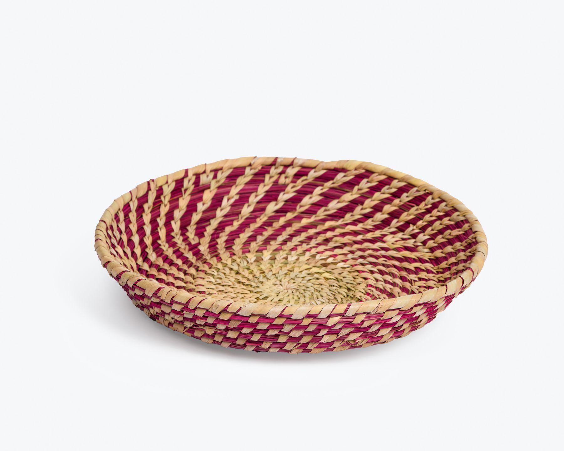 Handmade Braided SABAII GRASS PLATE/ TRAY