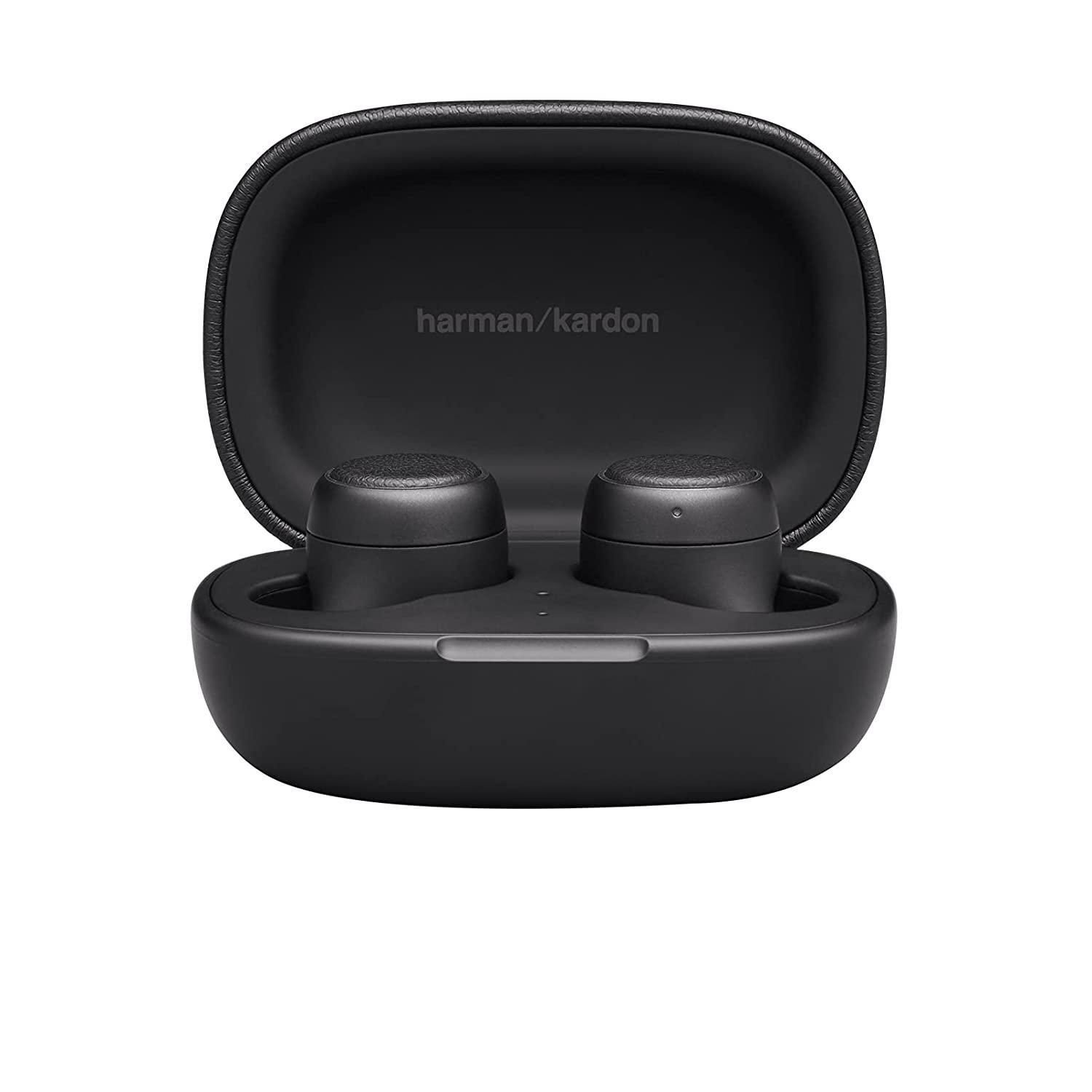 Harman Kardon Kardon Fly Truly Wireless Bluetooth in Ear Earphone with Mic (Black)