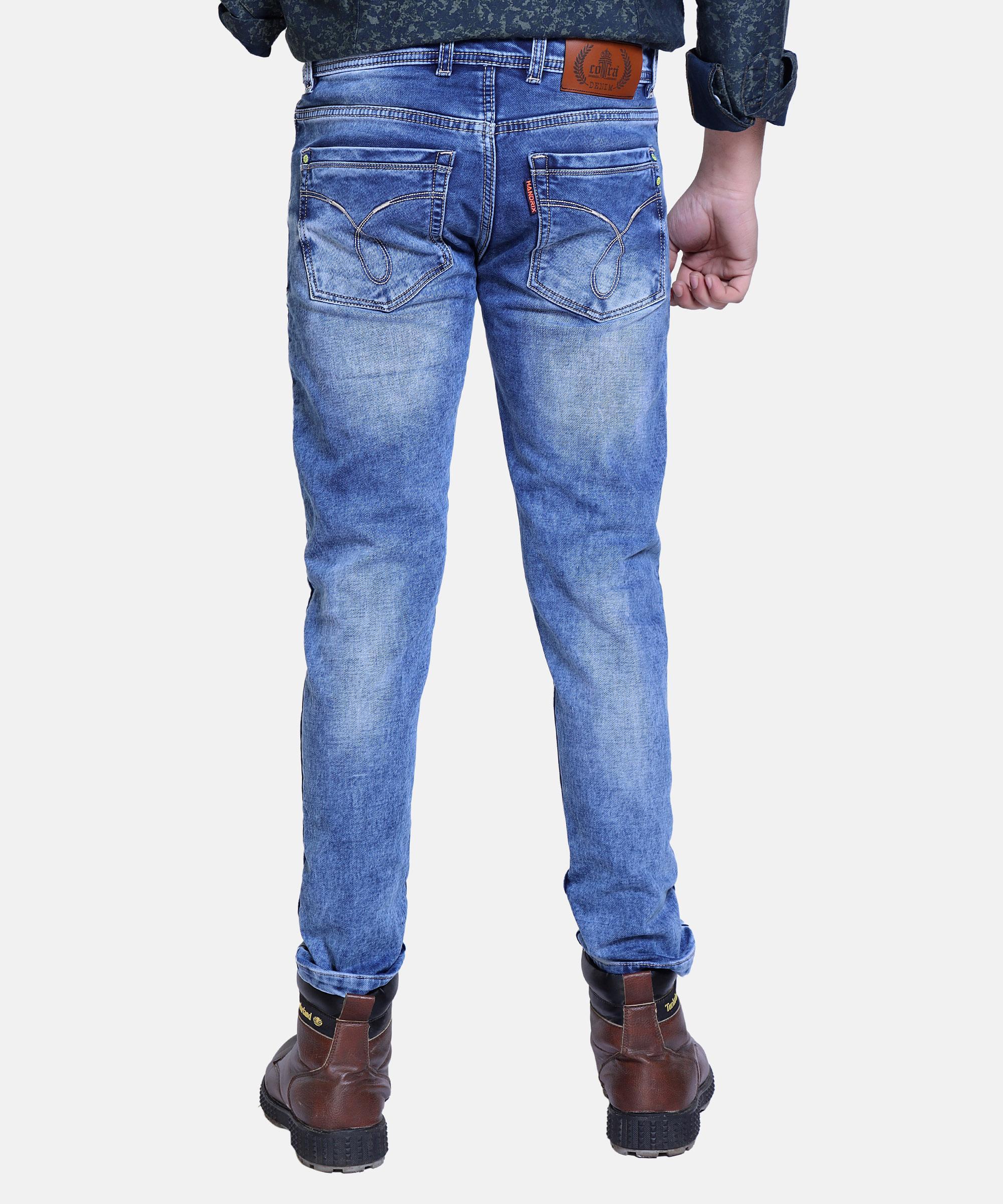 Men Regular Jeans Dark Sky