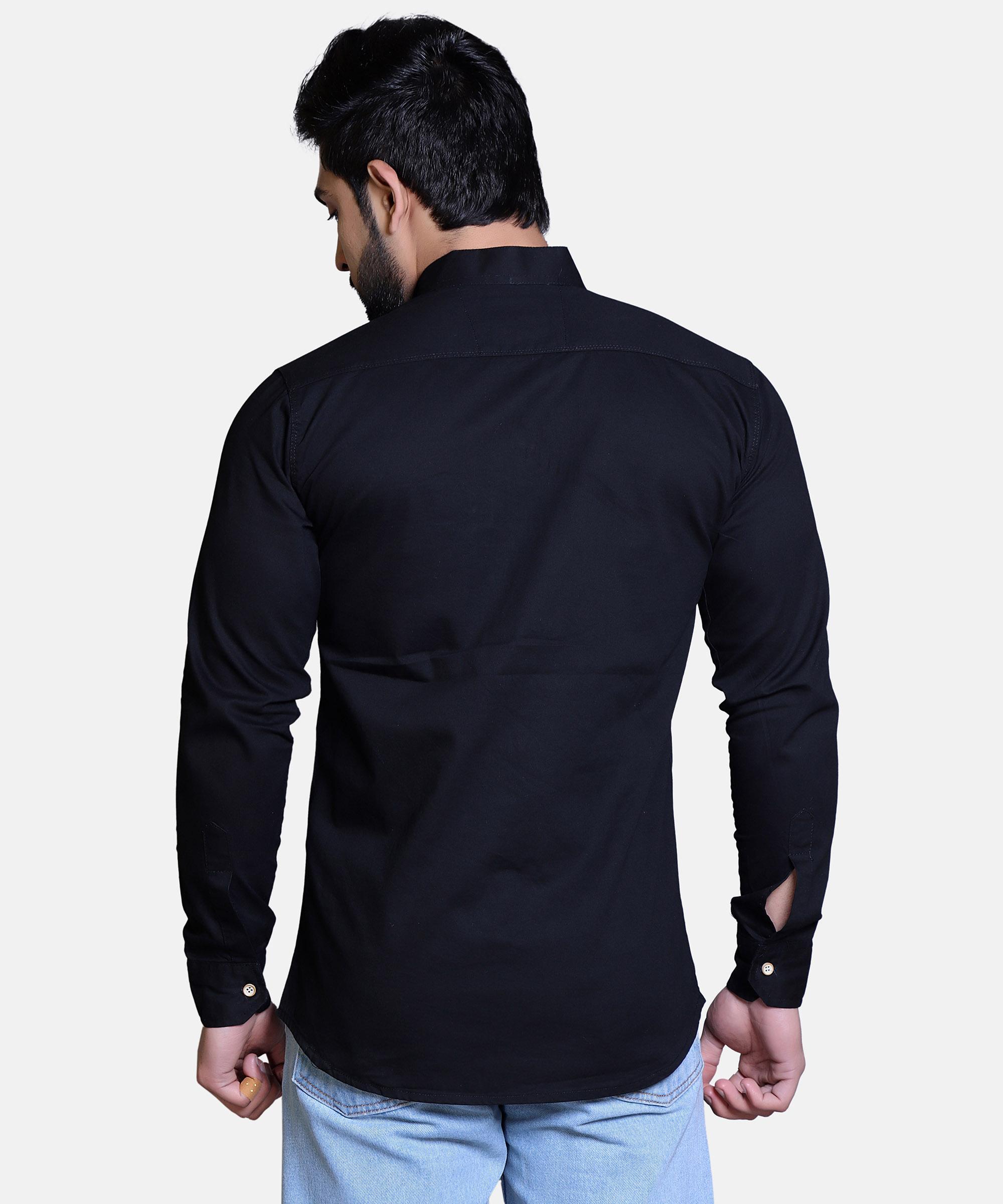  Men Shirt Full Sleeve – DARK NAVY