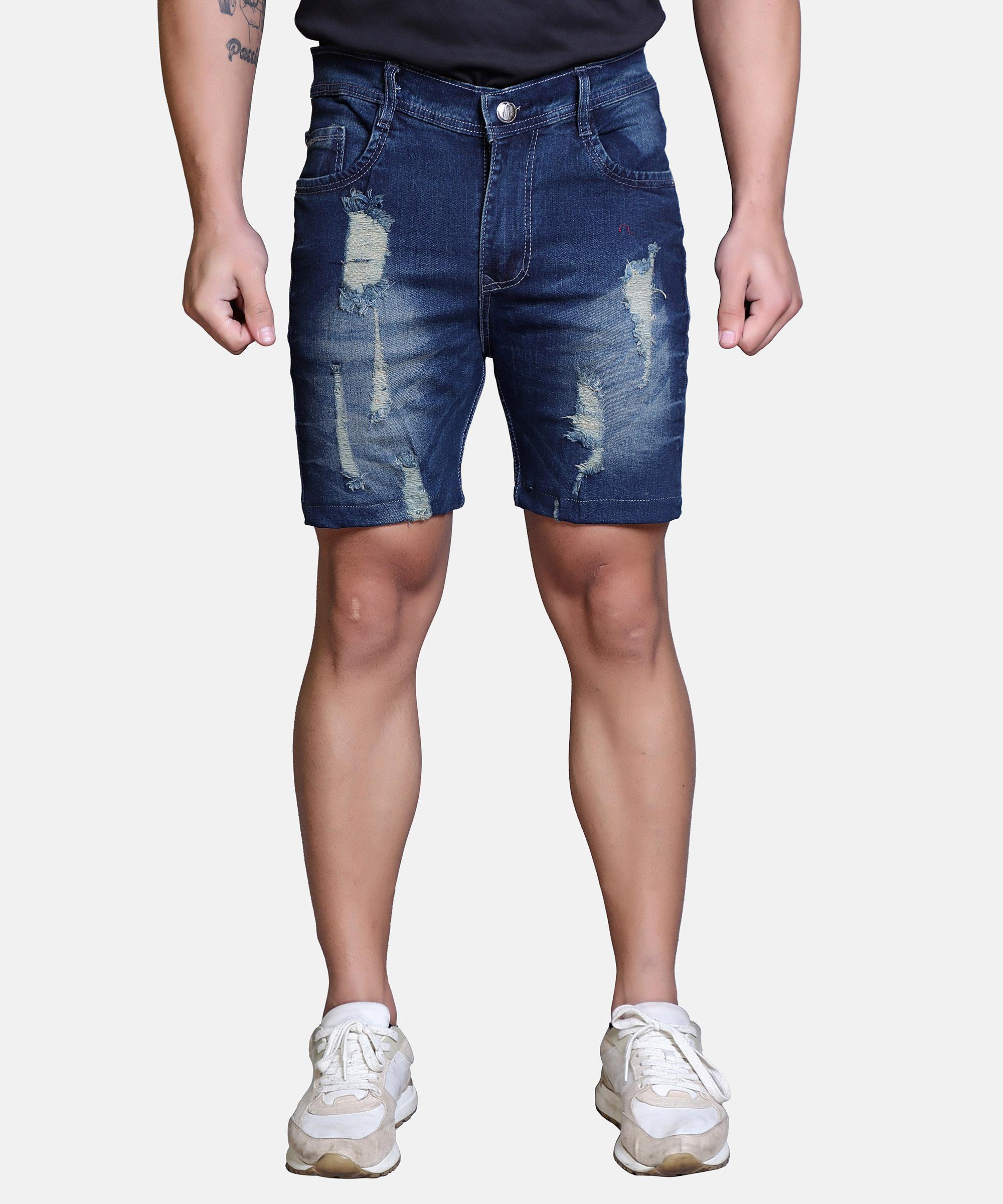 Men’s Regular Fit Shorts – YELLOW TINT