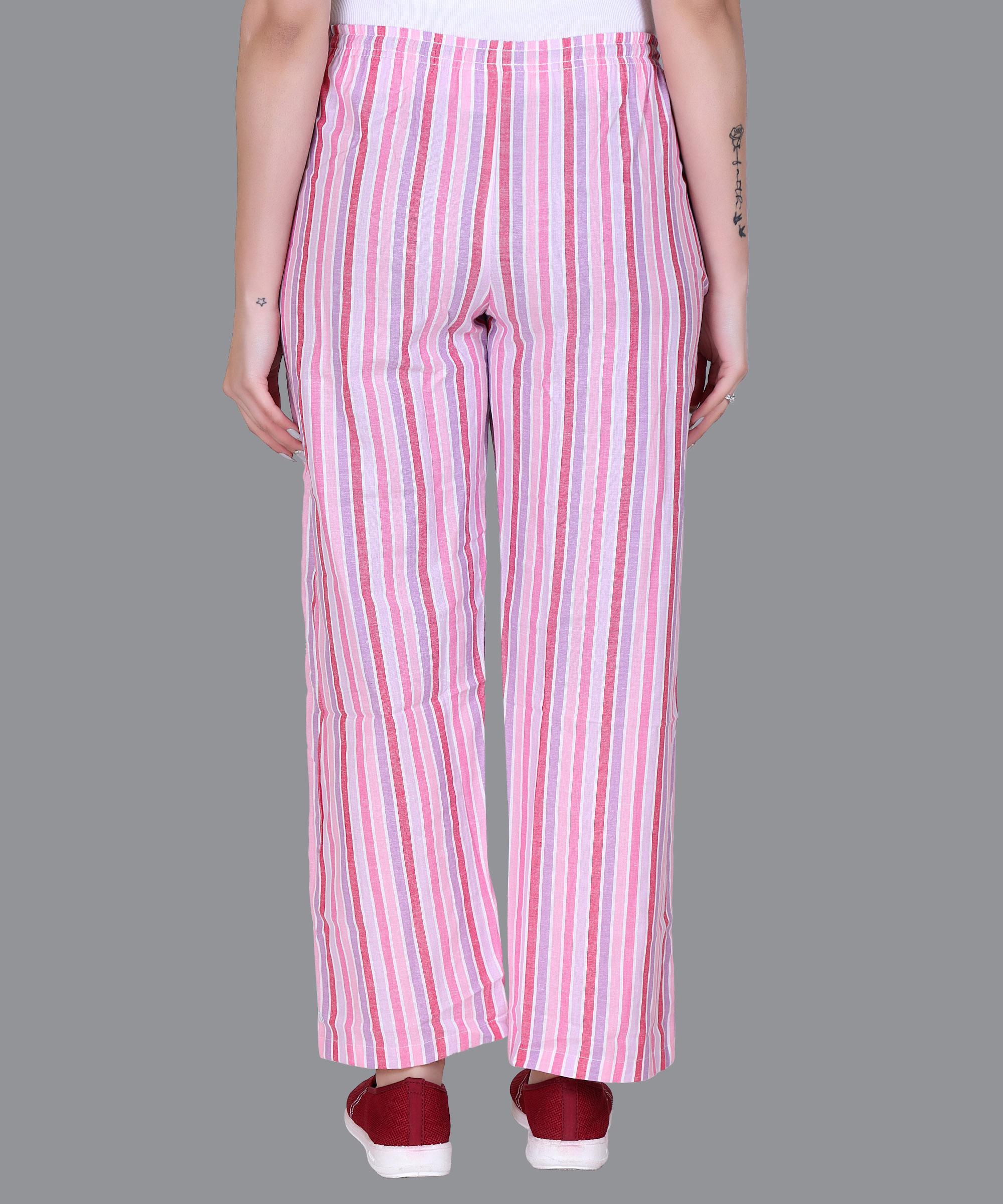 Women Pajama – PINK STRIP