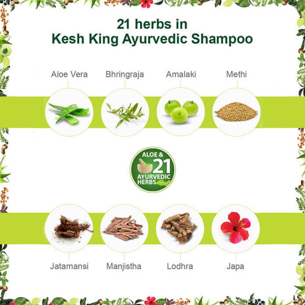 Kesh King Ayurvedic Anti Hairfall Shampoo 600 ml
