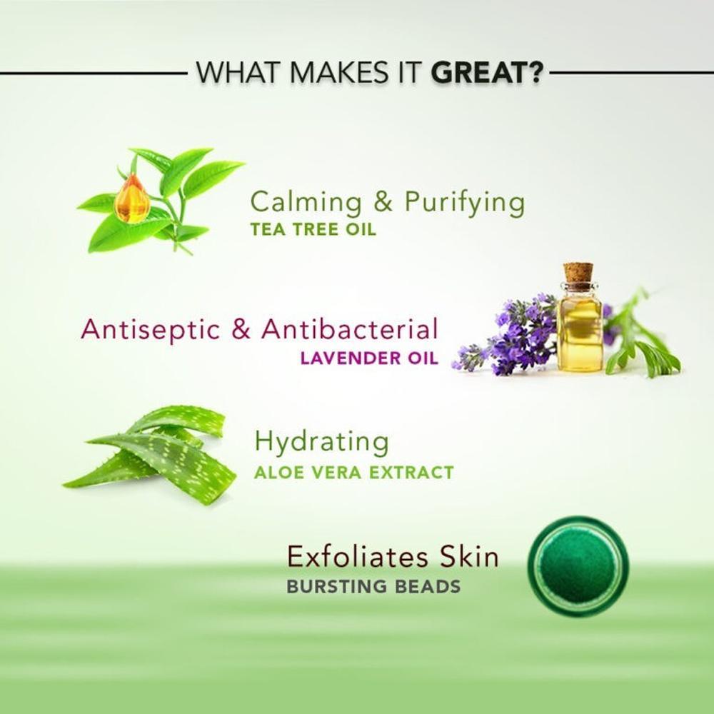 The Weird Man Tea Tree Face Wash for Refreshing, Deep Cleansing, & Blemish Free Skin (100 ml)