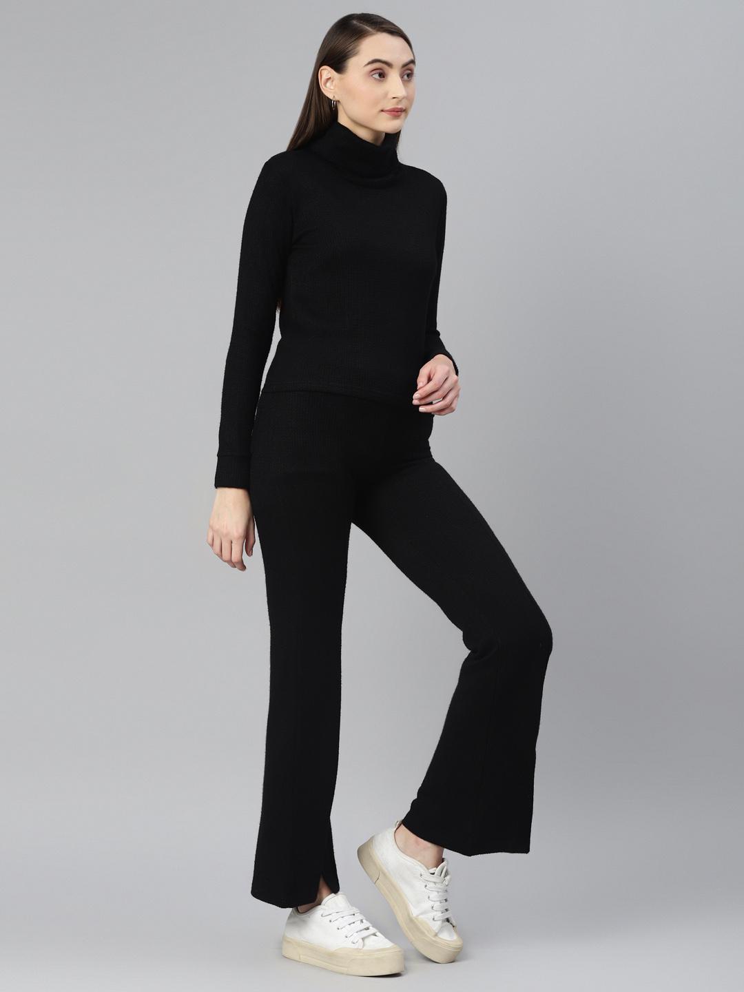 Black Winter Co-Ord Set