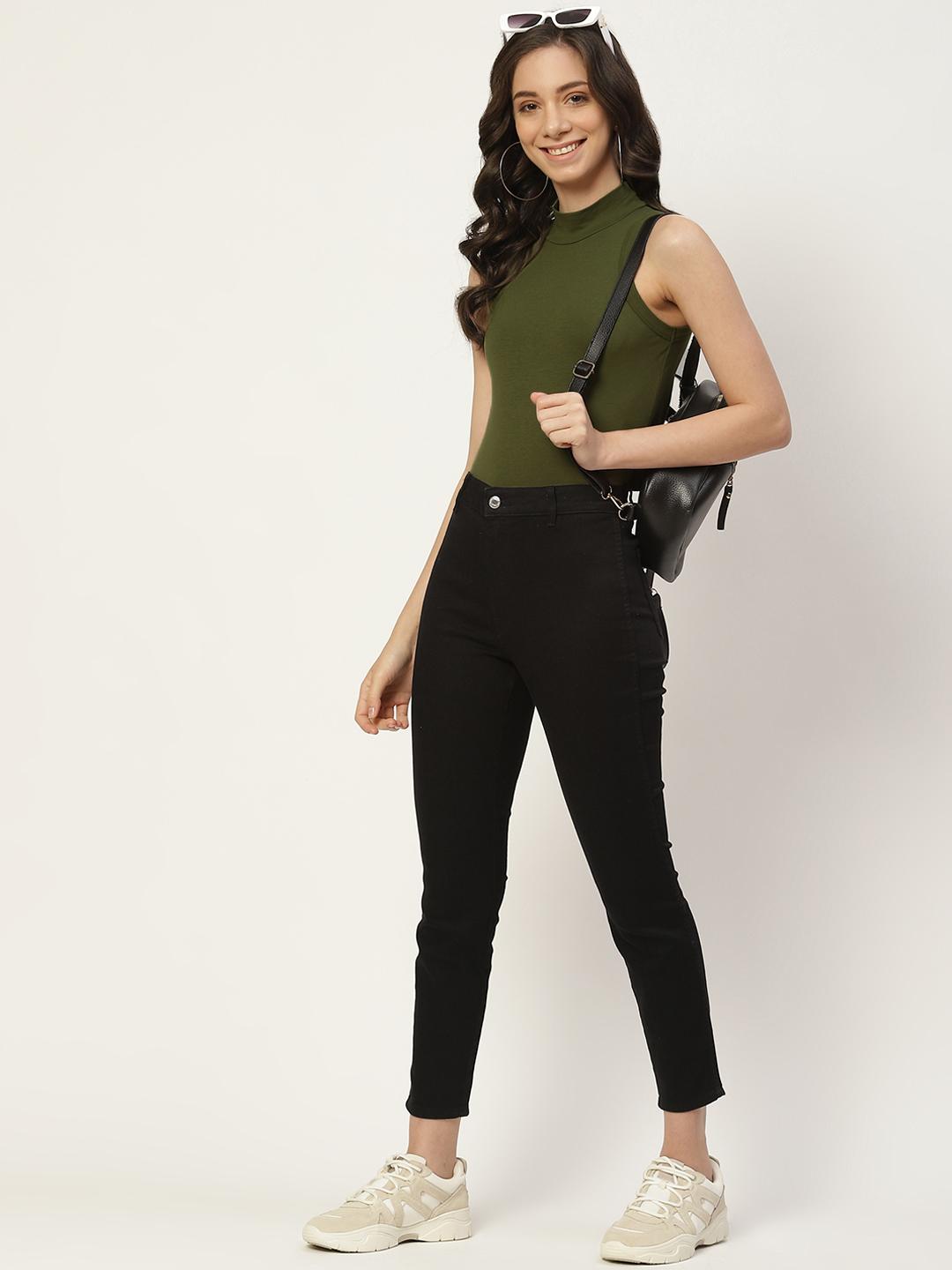 Olive sleeveless super 
