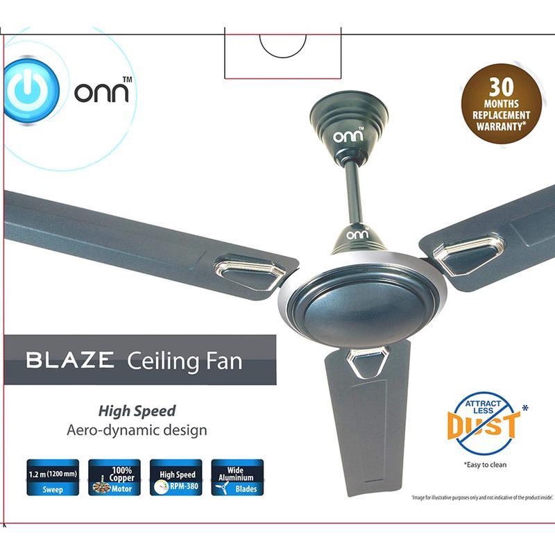 ONN Blaze Anti Dust Ceiling Fan 1 N