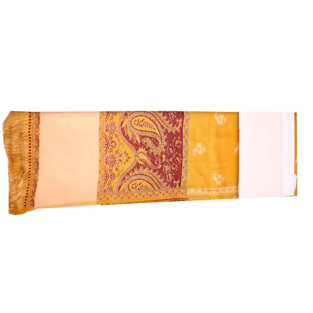 STOLR Women's  Acrylic Golden Shawl/Wrap for Women Size W80*L40