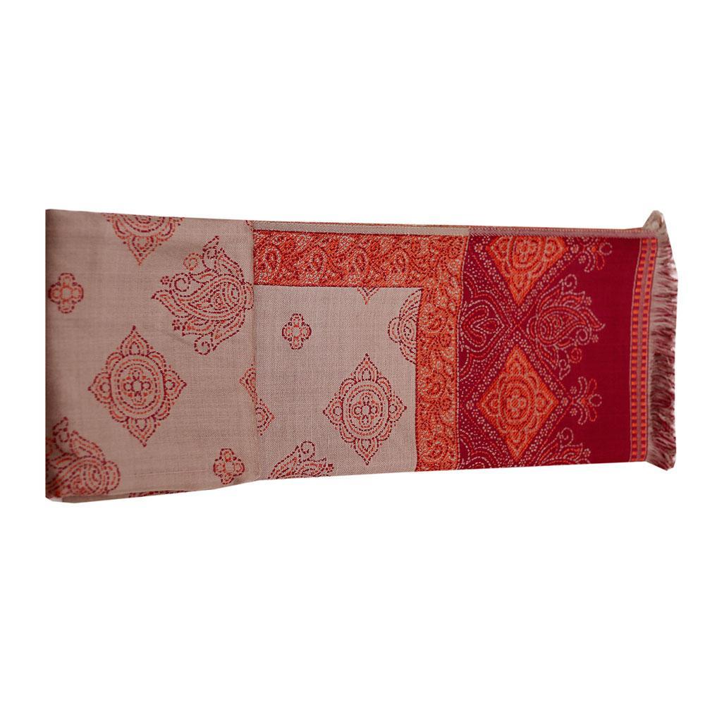 STOLR Women's  Polywool Pink Shawl/Wrap for  Women Size W80*L40