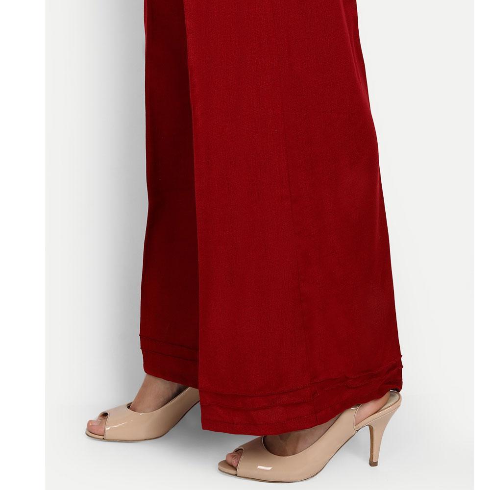 Hemkunt Fabrics Viscose Printed Kurta & Palazzo Material  (Unstitched)