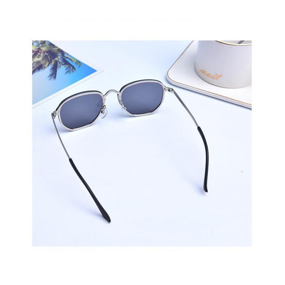 XIMI VOGUE™ Classic Style Small Frame Sunglasses-Silver Frame Gray Lens