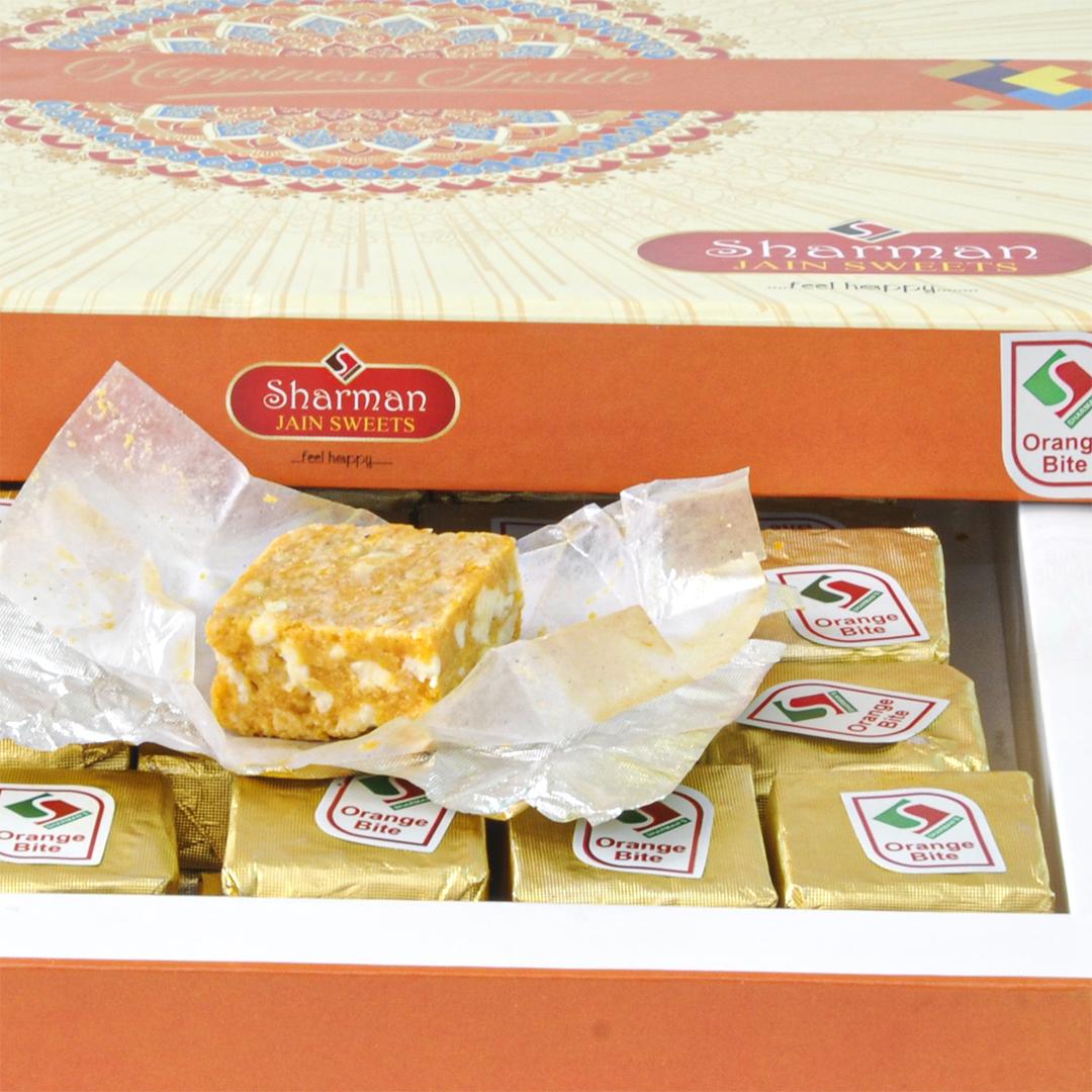 Sharman Jain Sweets Orange Bite 