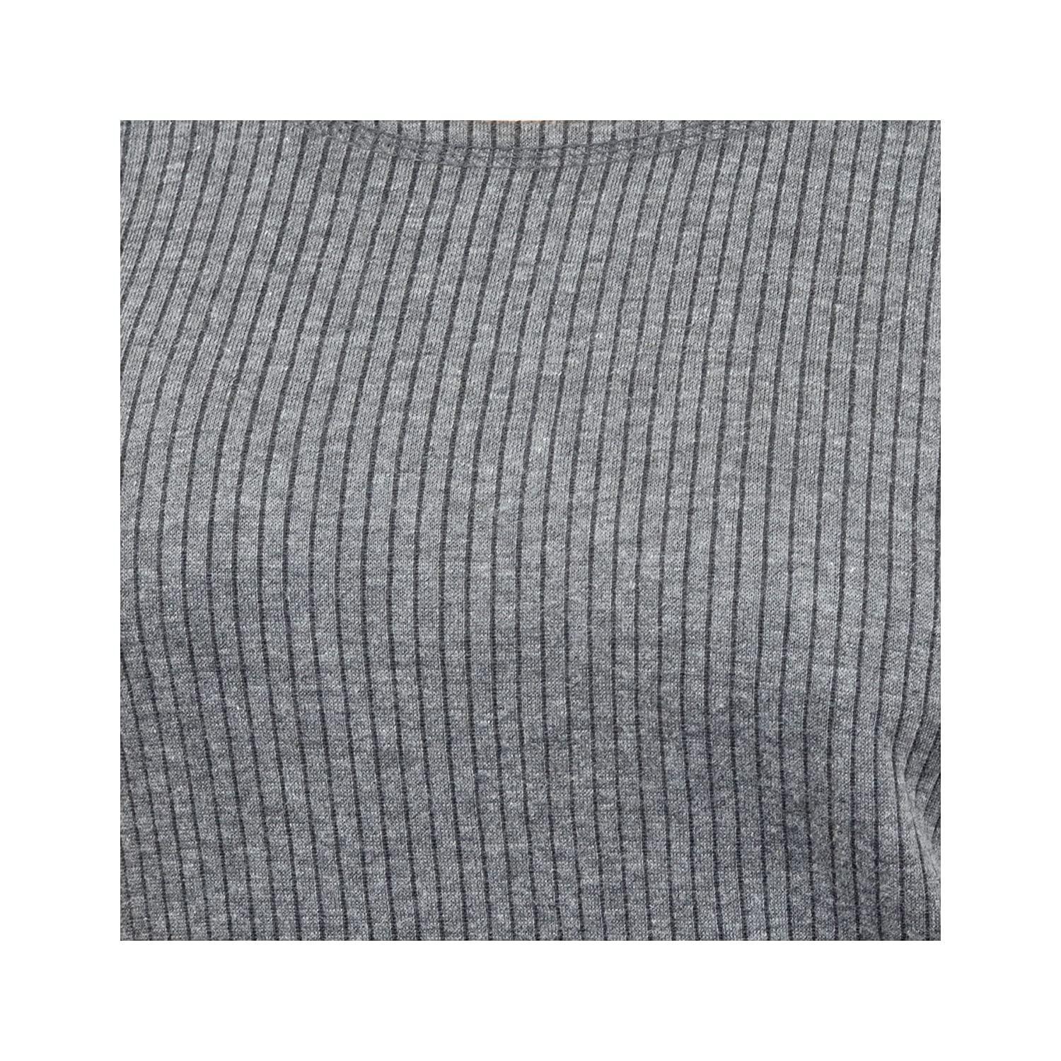 Picot Women Thermal Set Grey (Top & Lower)