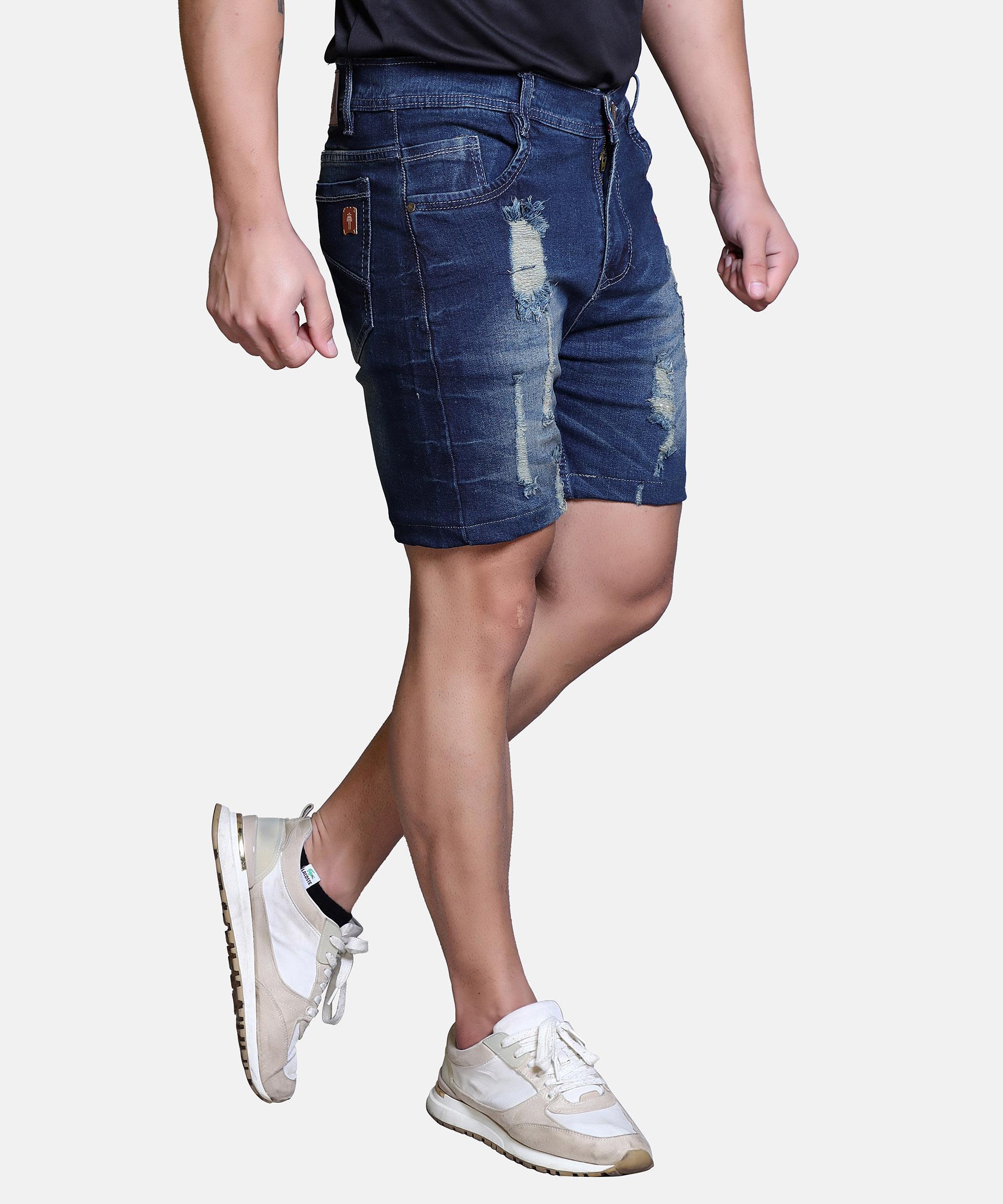  Men’s Regular Fit Shorts – YELLOW TINT