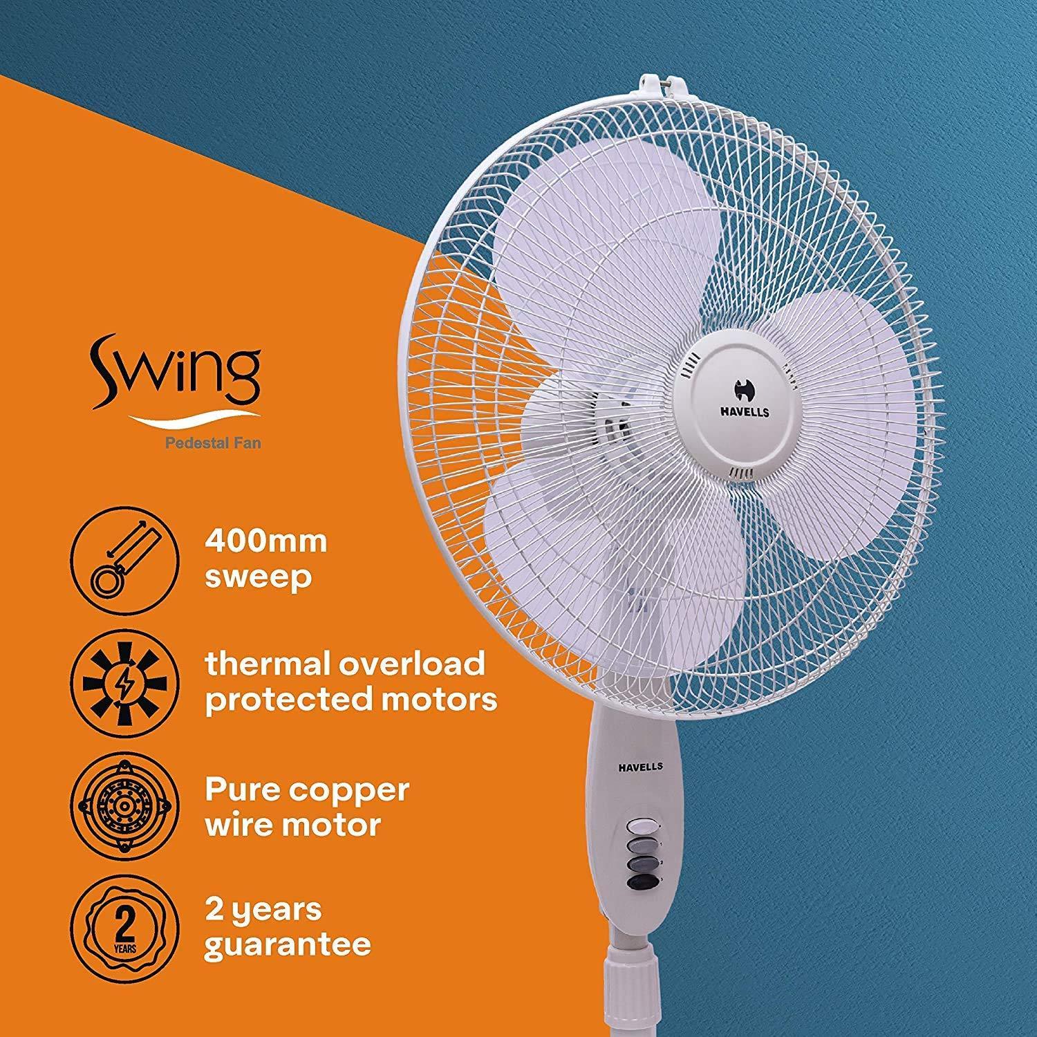 Havells Pedestal Fan Swing, 1 N