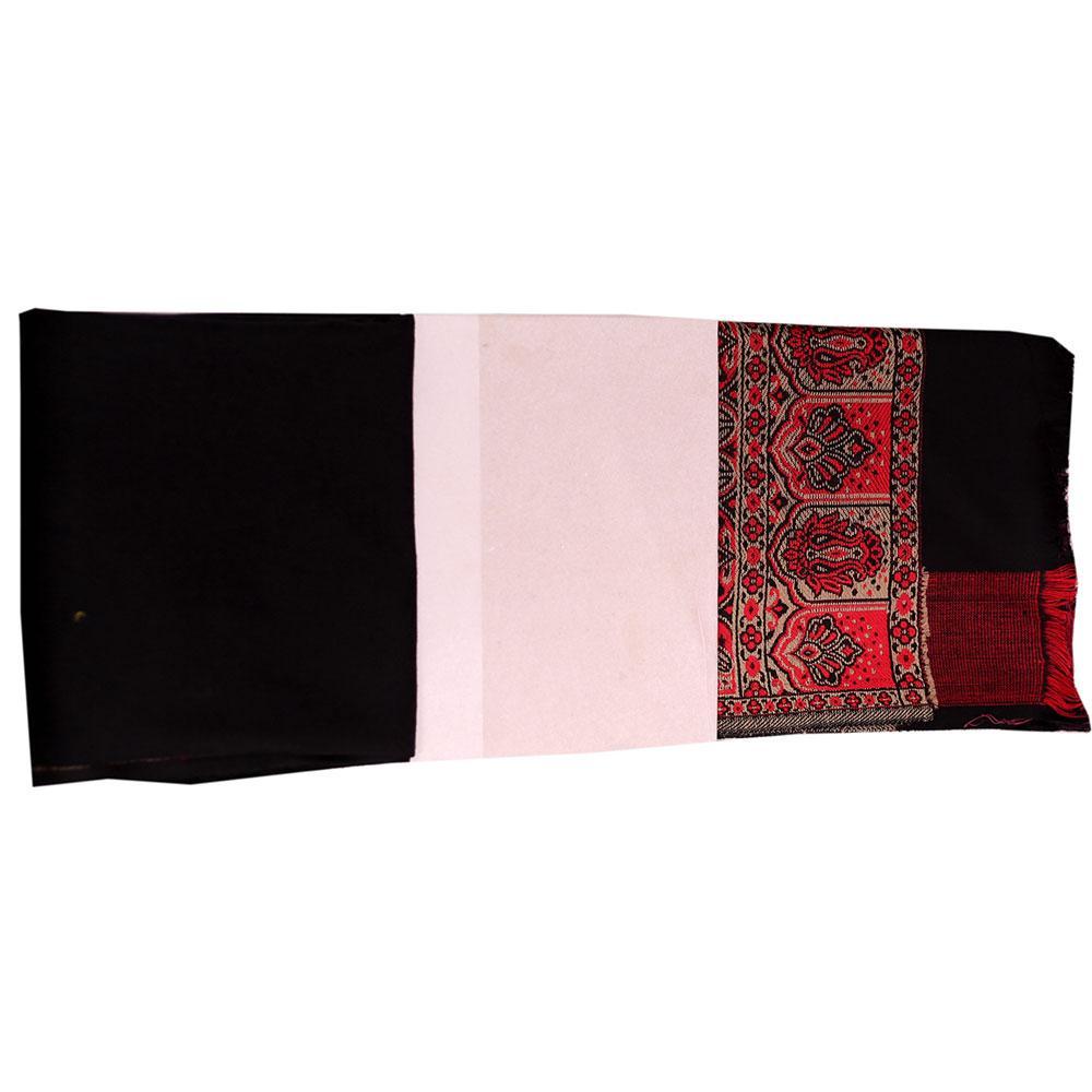 Stolr Women's  Acrylic Black Shawl Wrap for Women Size L40*W80