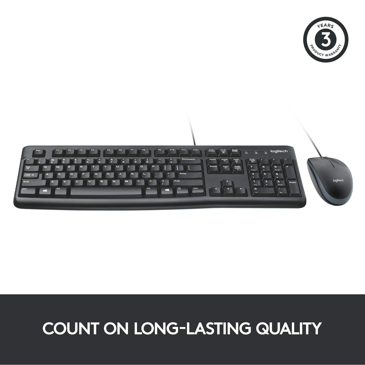 Logitech Mk 120 Wired Combo