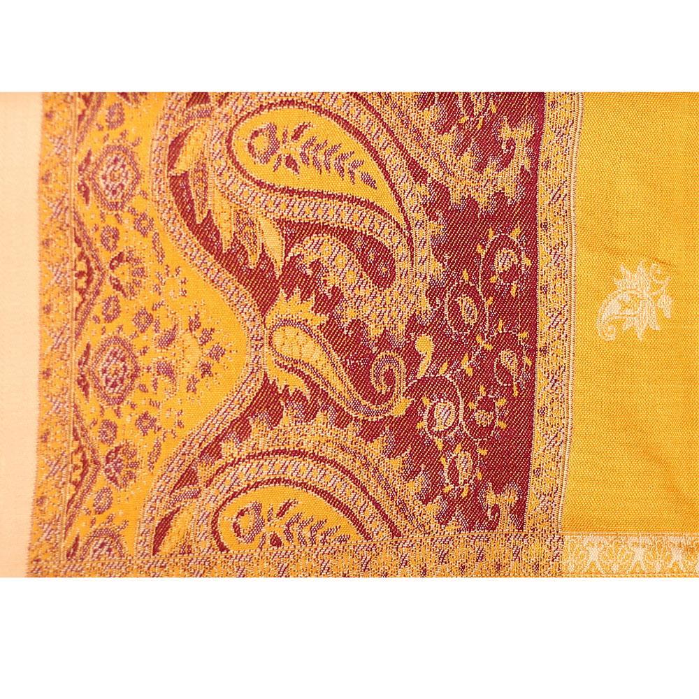 STOLR Women's  Acrylic Golden Shawl/Wrap for Women Size W80*L40