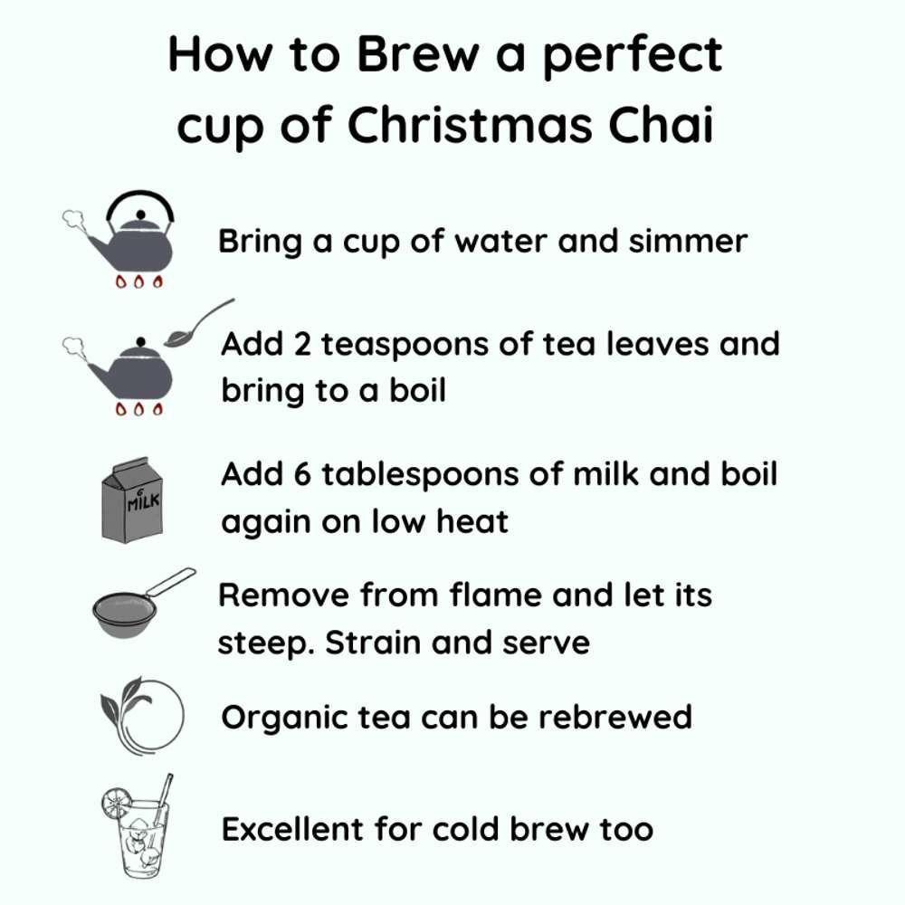 organic christmas chai