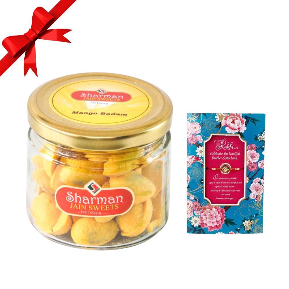 Sharman Jain Sweets Mango Badam - Pack Of 2 | 200g Each 