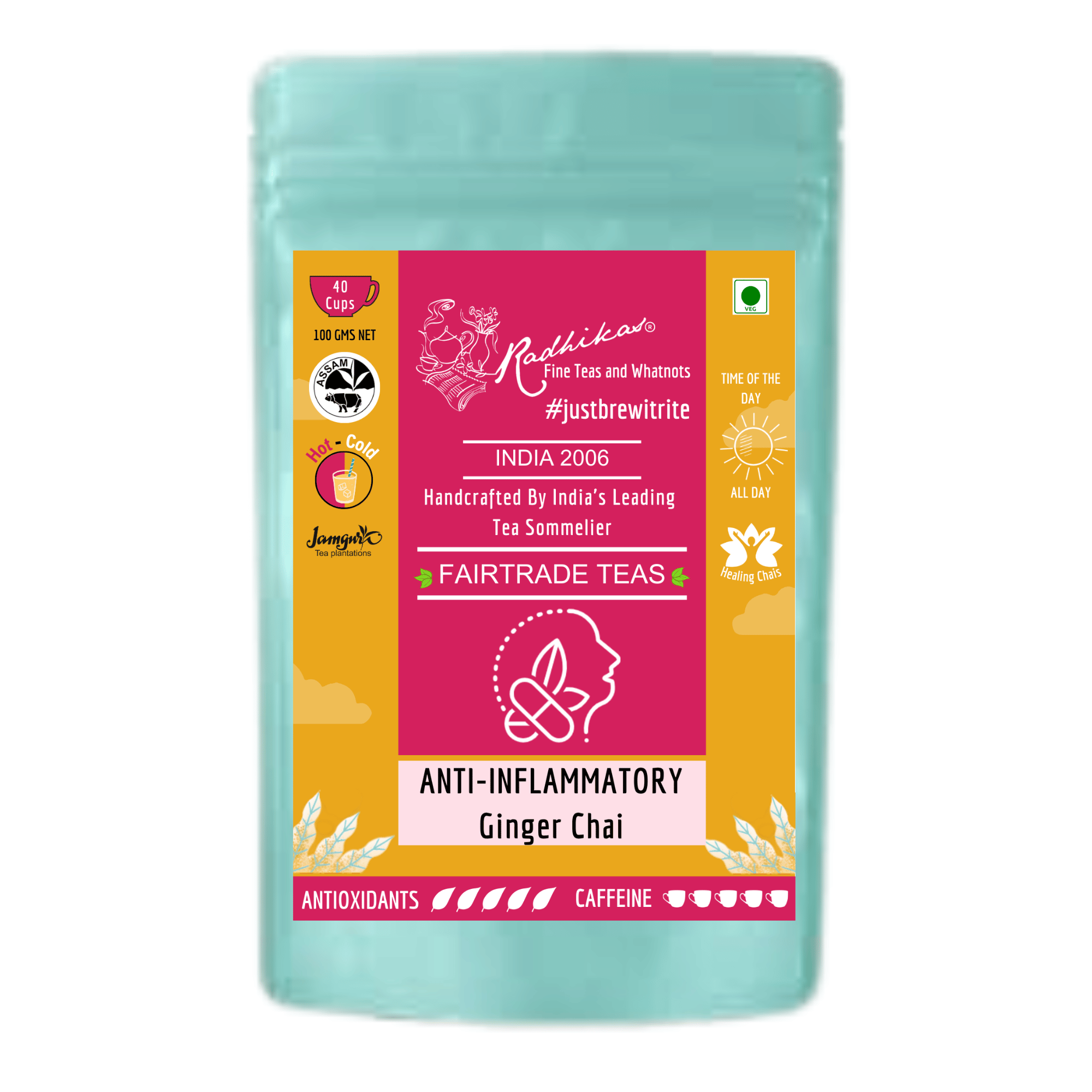 ANTI-INFLAMMATORY Ginger Chai
