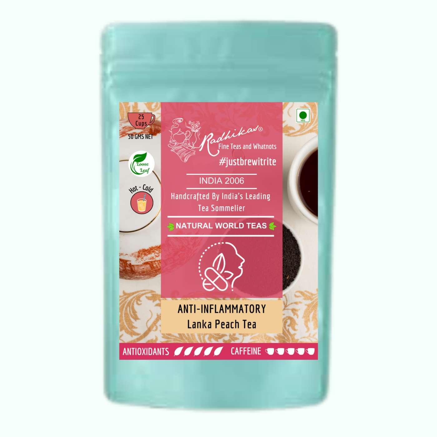 ANTI-INFLAMMATORY Lanka Peach Tea
