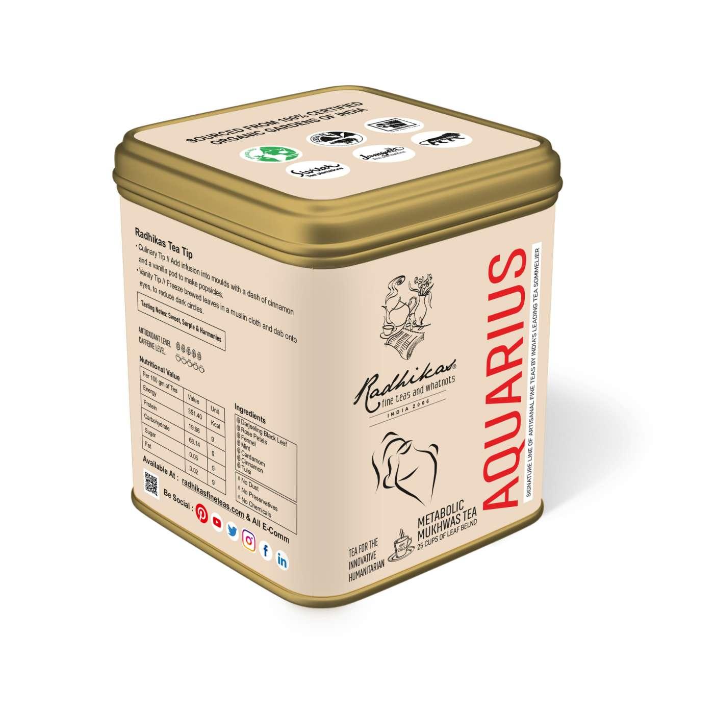 Aquarius Mukhwas Tea