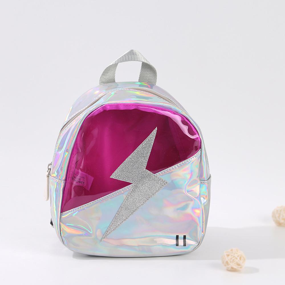 XIMI VOGUE™ Spliced Lightning Iridescent Backpack for Children