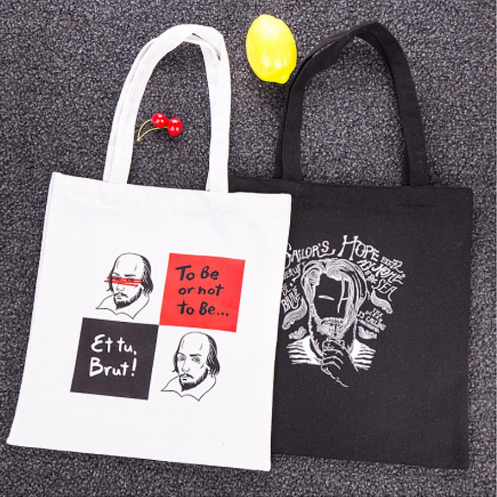 XIMI VOGUE™ Trendy Portrait Zippered Canvas Bag