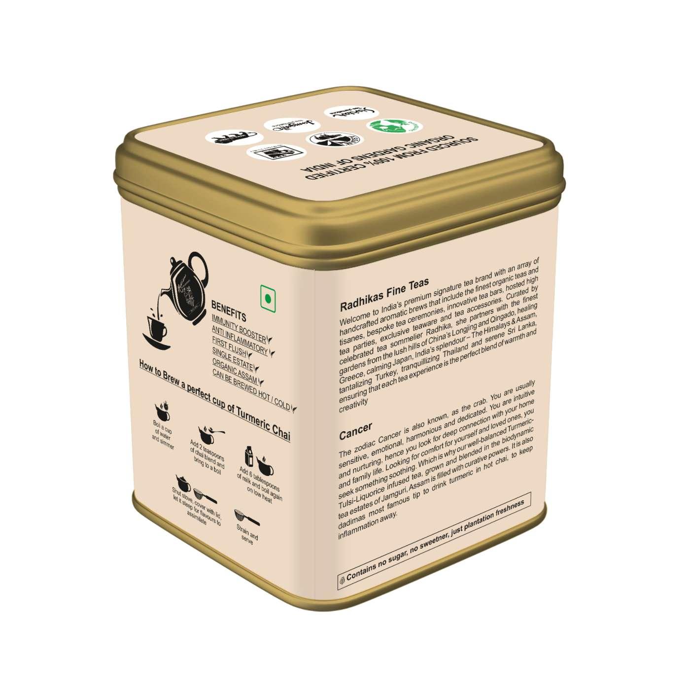 Cancer Turmeric Tulsi Liquorice Chai