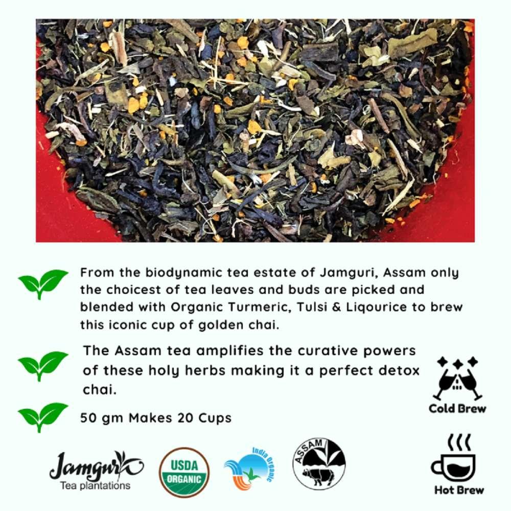 Cancer Turmeric Tulsi Liquorice Chai