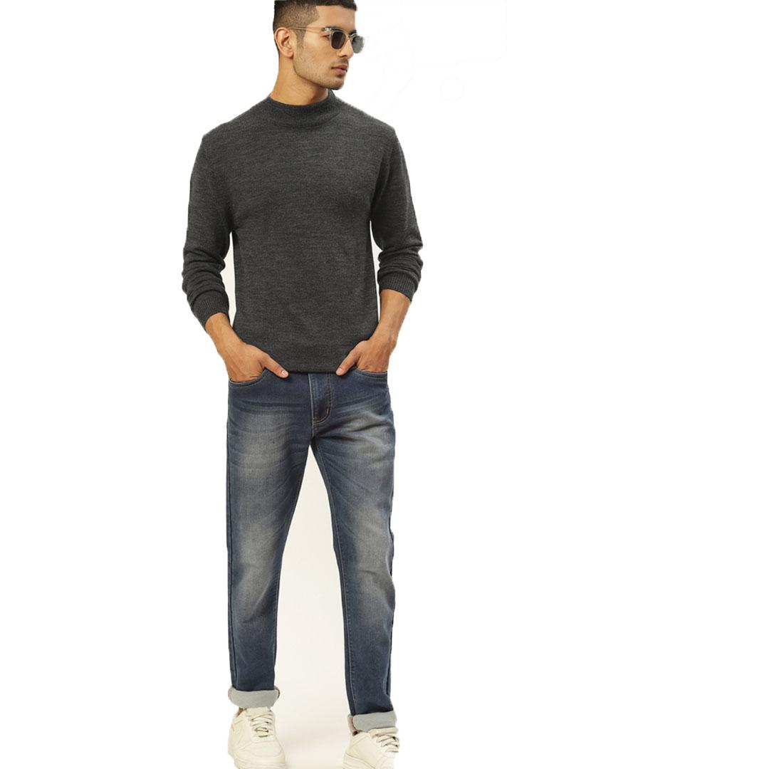 Maroon Solid Pullover