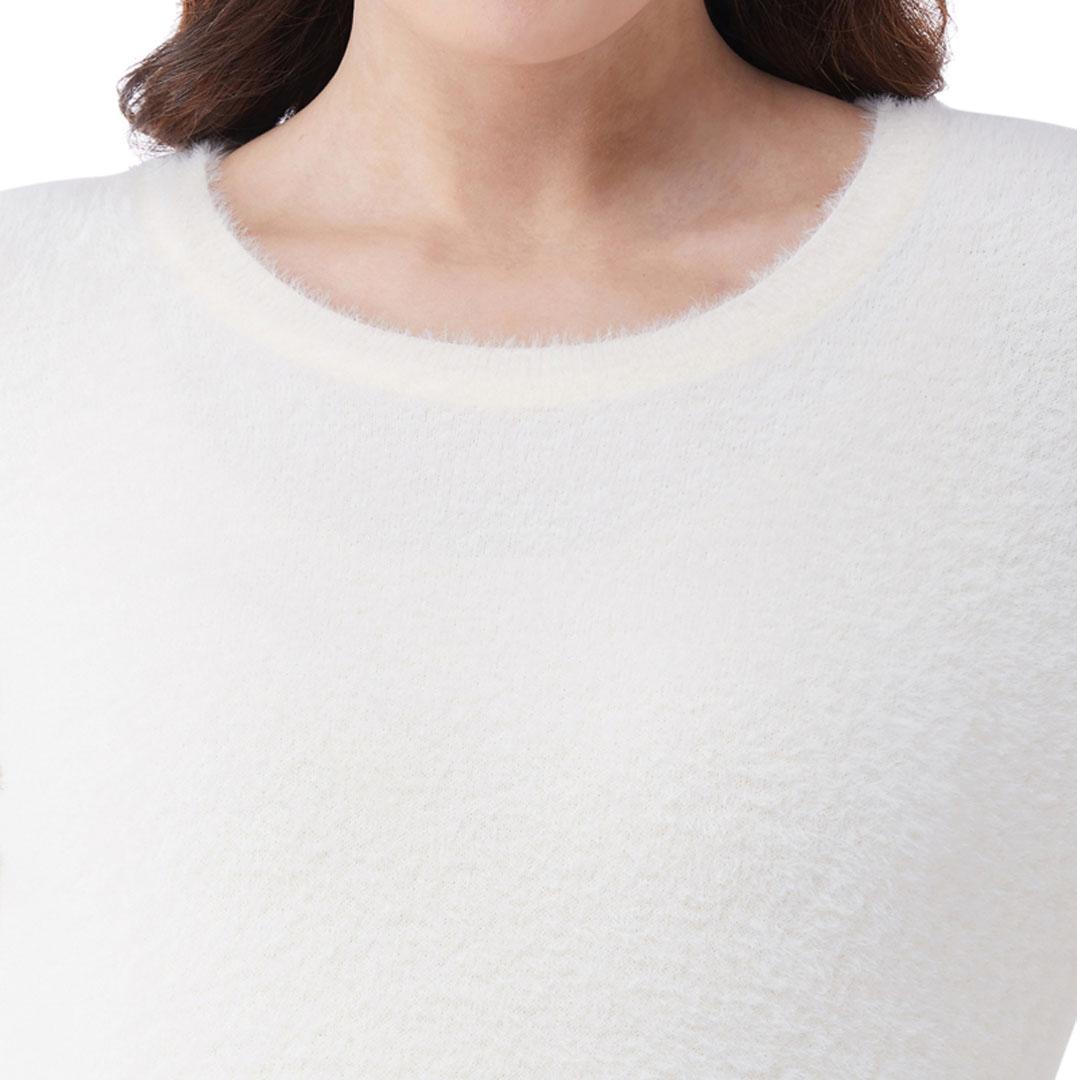 Femea Women Cream Coloured Sweater
