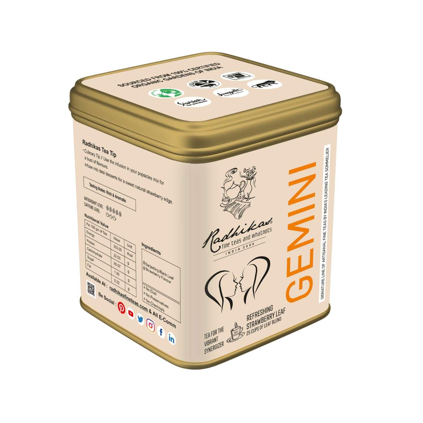 Gemini Strawberry Tea