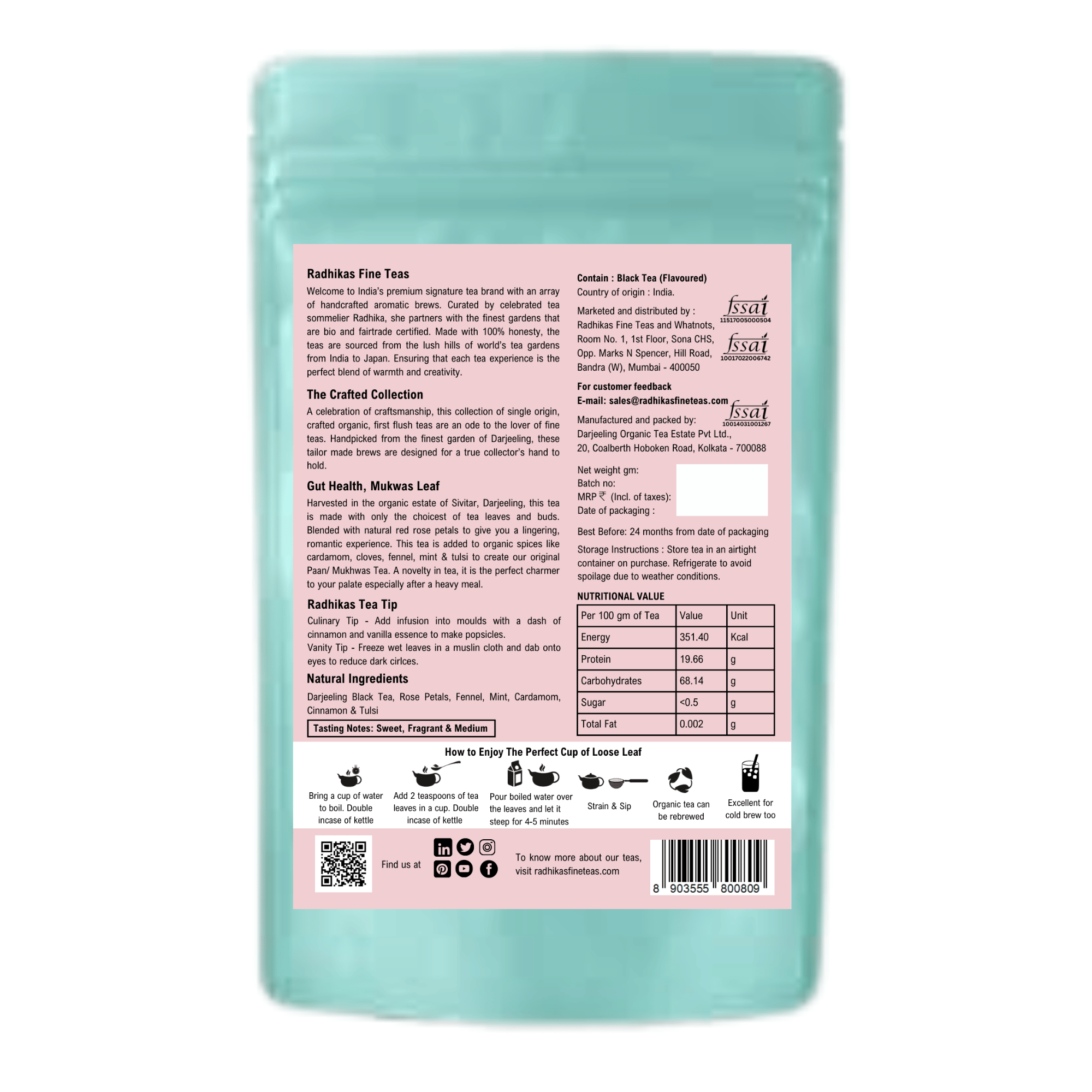 GUT HEALTH Mukhwas Leaf