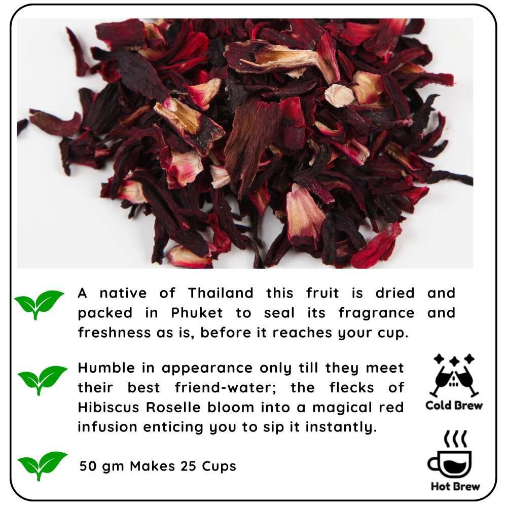 DETOX Thai Hibiscus Roselle Tisane