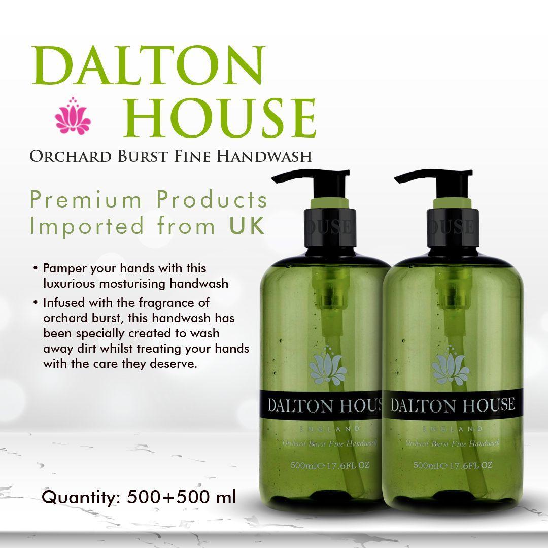 Xpel Marketing Dalton House England Orchard Burst Fine Handwash Combo (Pack of 2 - 500ml each)