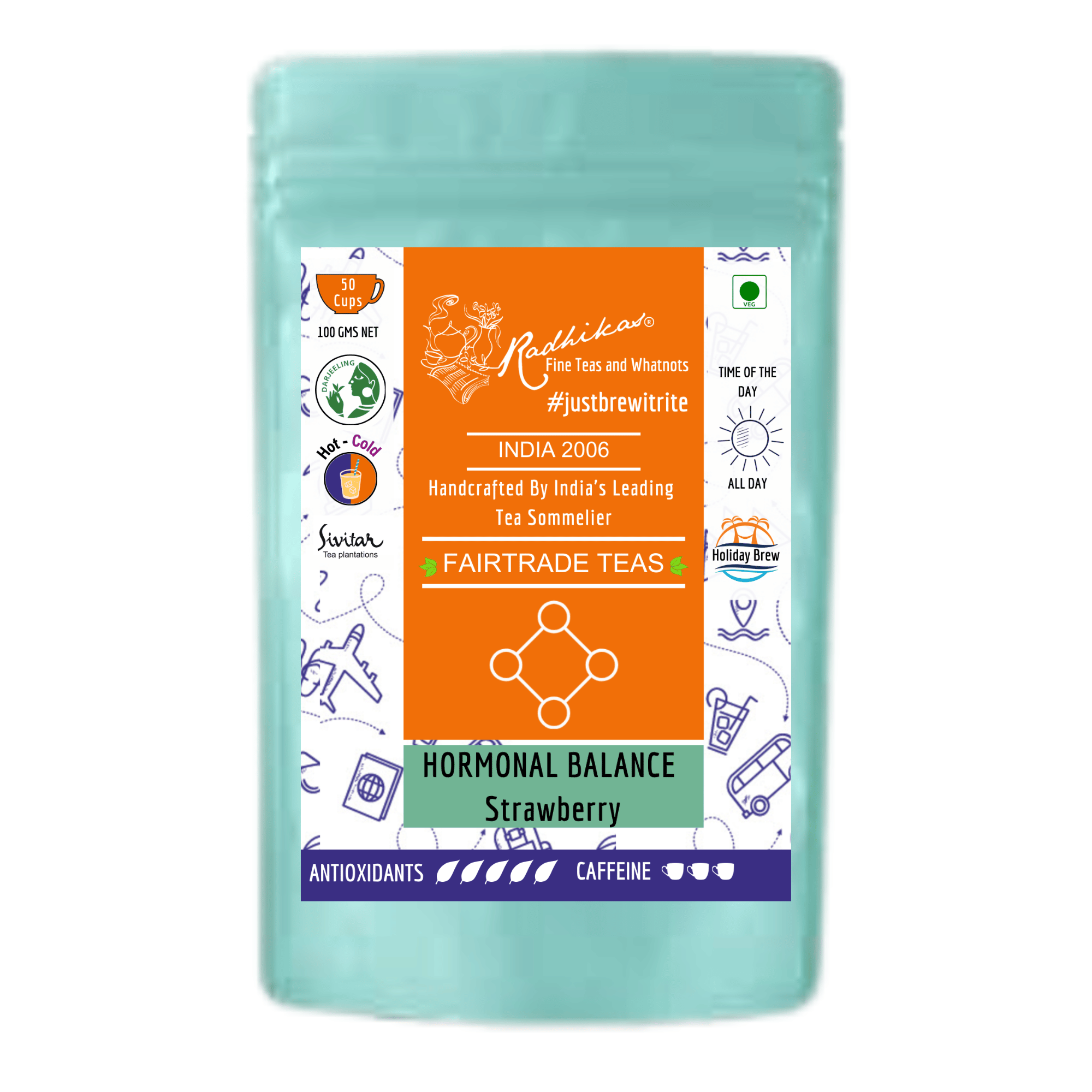 HORMONAL BALANCE Strawberry Darjeeling Leaf 