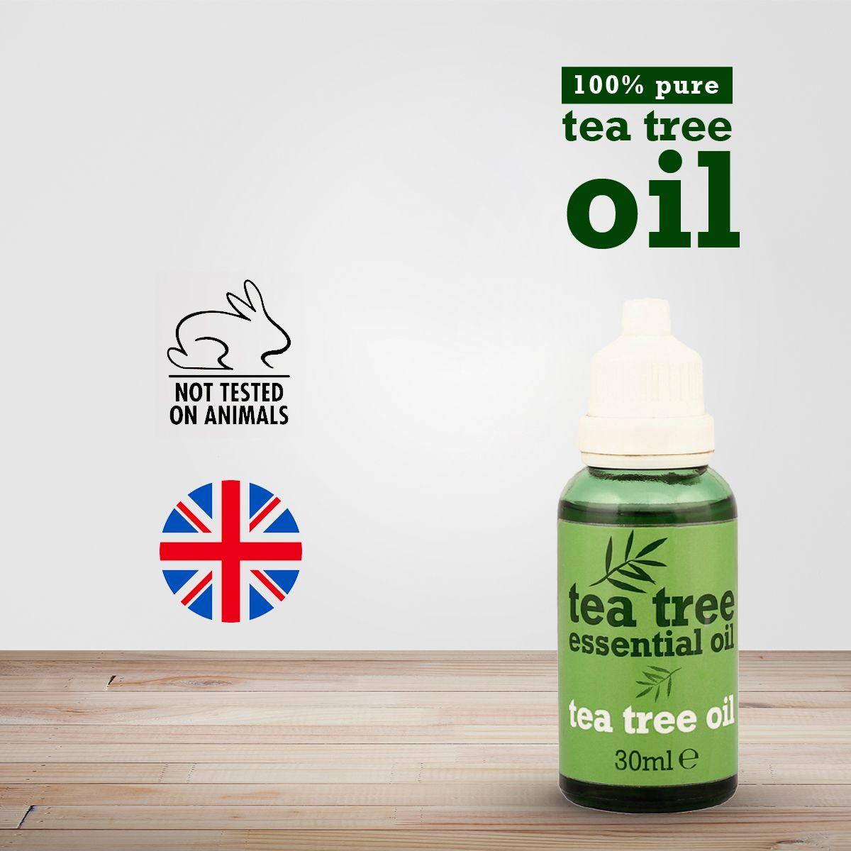 Tea Tree Oil | Tea Tree Essential Oil for Hair, Skin and Face Care - 100% Pure (30 ml)