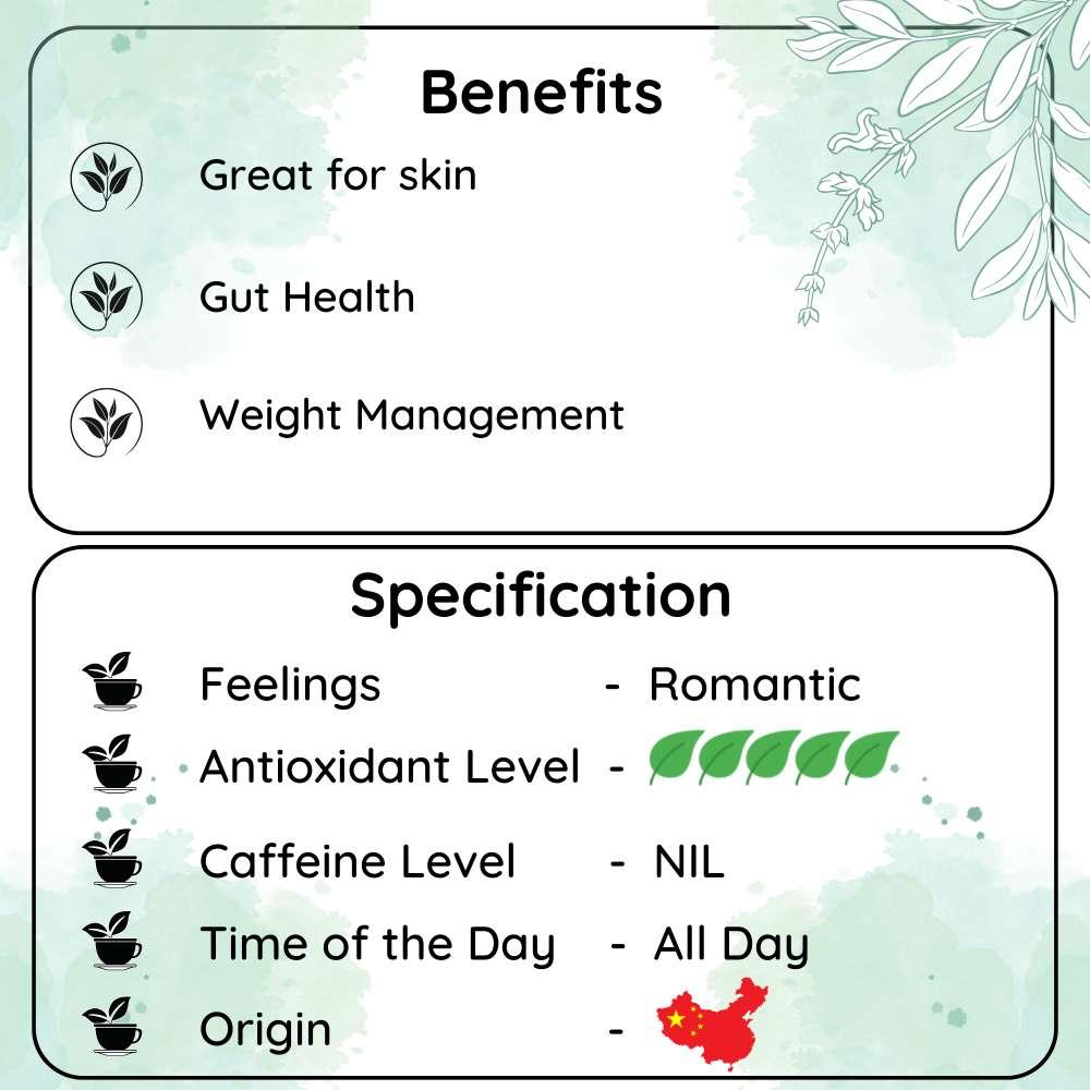RADIANCE China Jasmine Flower Decaf Tisane