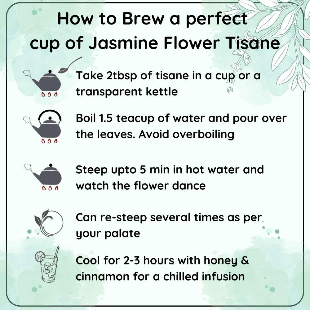 RADIANCE China Jasmine Flower Decaf Tisane